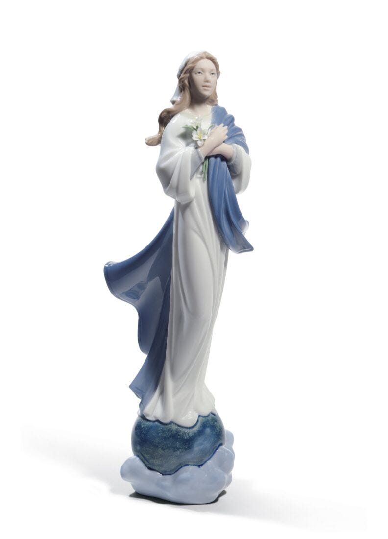 lladro Figura Virgen María
