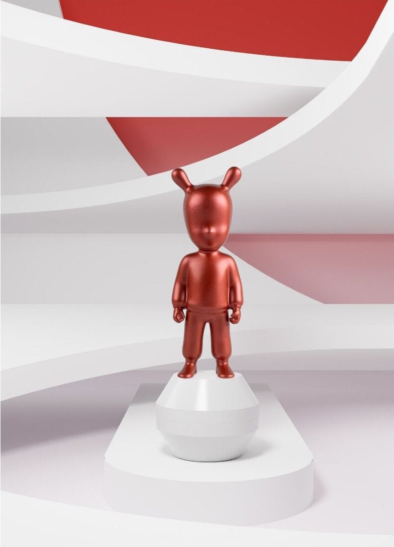 Lladro FiguraThe Metallic Red Guest. Pequeña