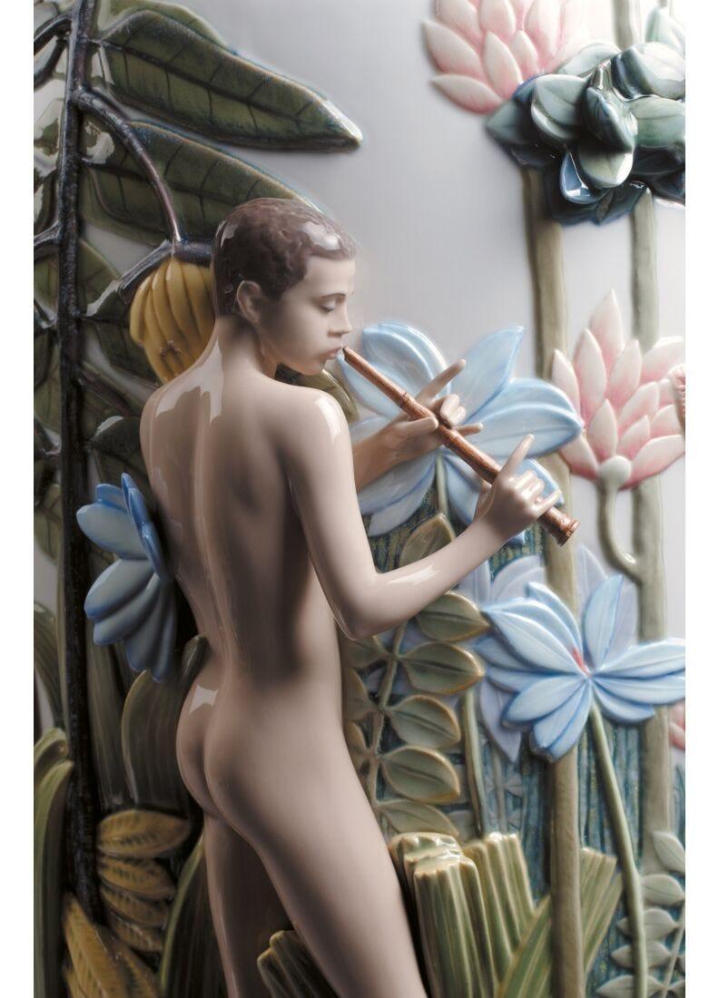 Lladro Jarrón Paraíso. Serie Limitada