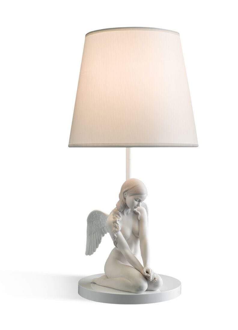 lladro Lámpara de mesa Ángel hermoso (CE)