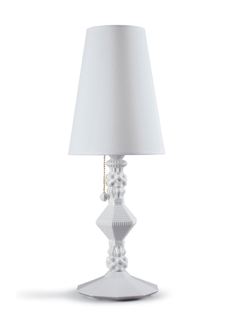 Lladro Lámpara De Mesa Belle De Nuit. Blanco (CE)