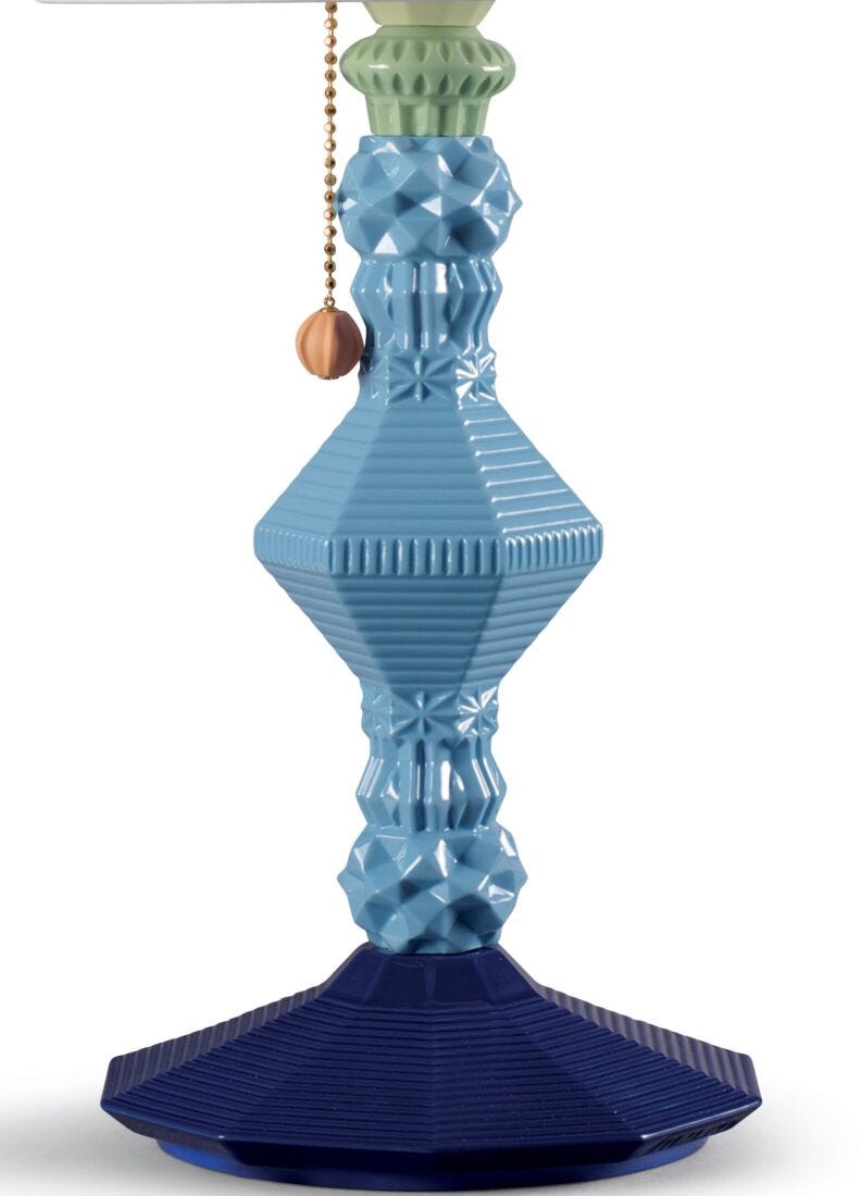 Lladro Lámpara De Mesa Belle De Nuit. Multicolor (CE)