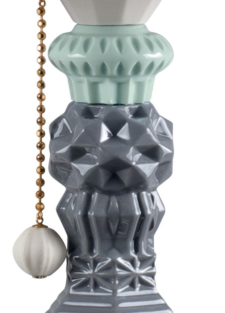 Lladro Lámpara De Mesa Belle De Nuit. Negro (CE)