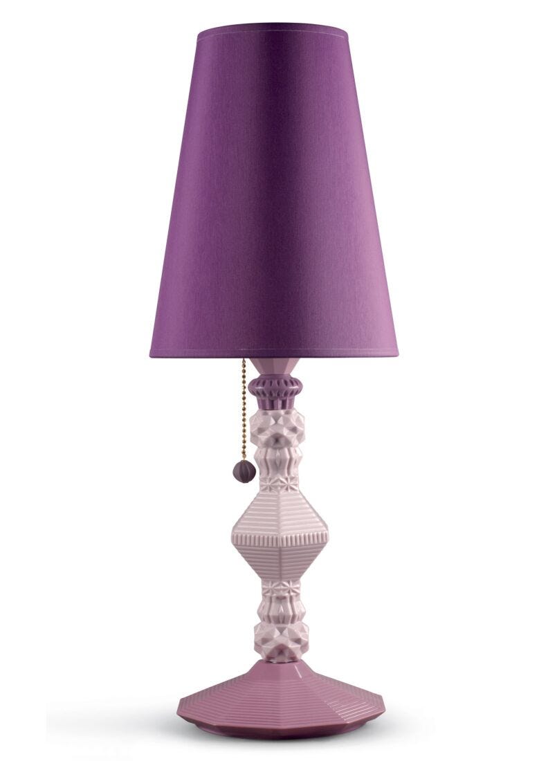 Lladro Lámpara De Mesa Belle De Nuit. Rosa (CE)