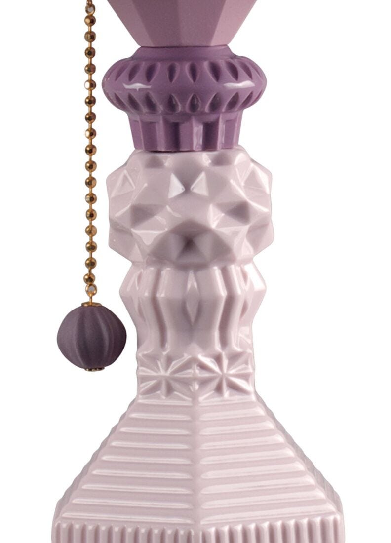 Lladro Lámpara De Mesa Belle De Nuit. Rosa (CE)