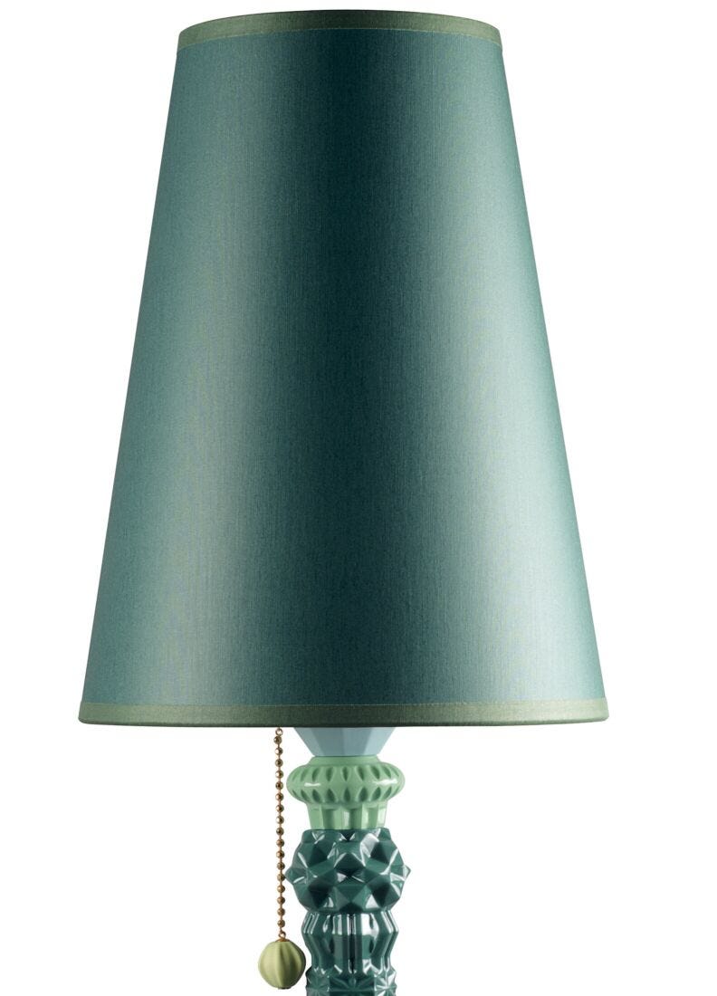 lladro Lámpara de mesa Belle de Nuit. Verde (CE)