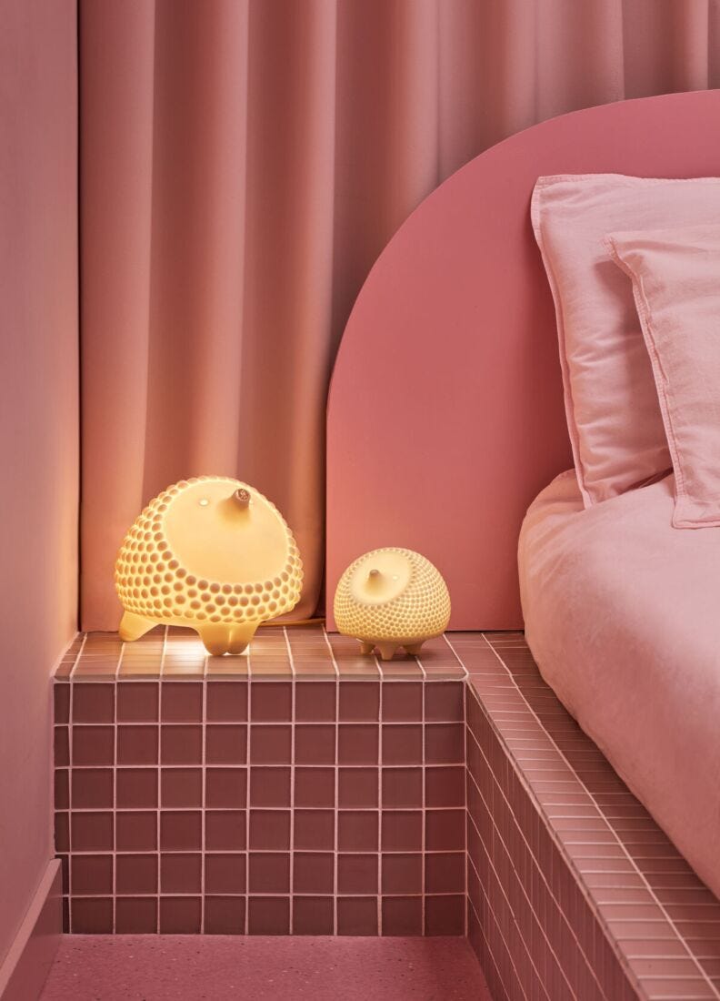 Lladro Lámpara De Mesa Erizo (CE)