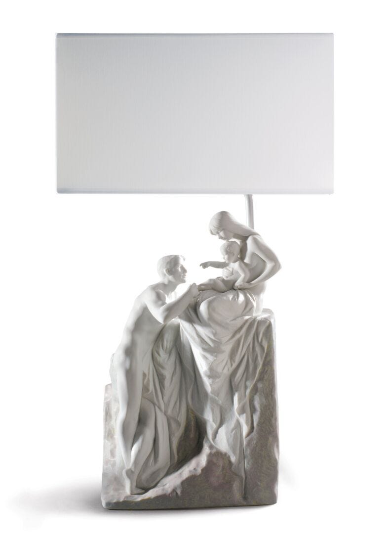 Lladro Lámpara De Mesa Familia (CE)