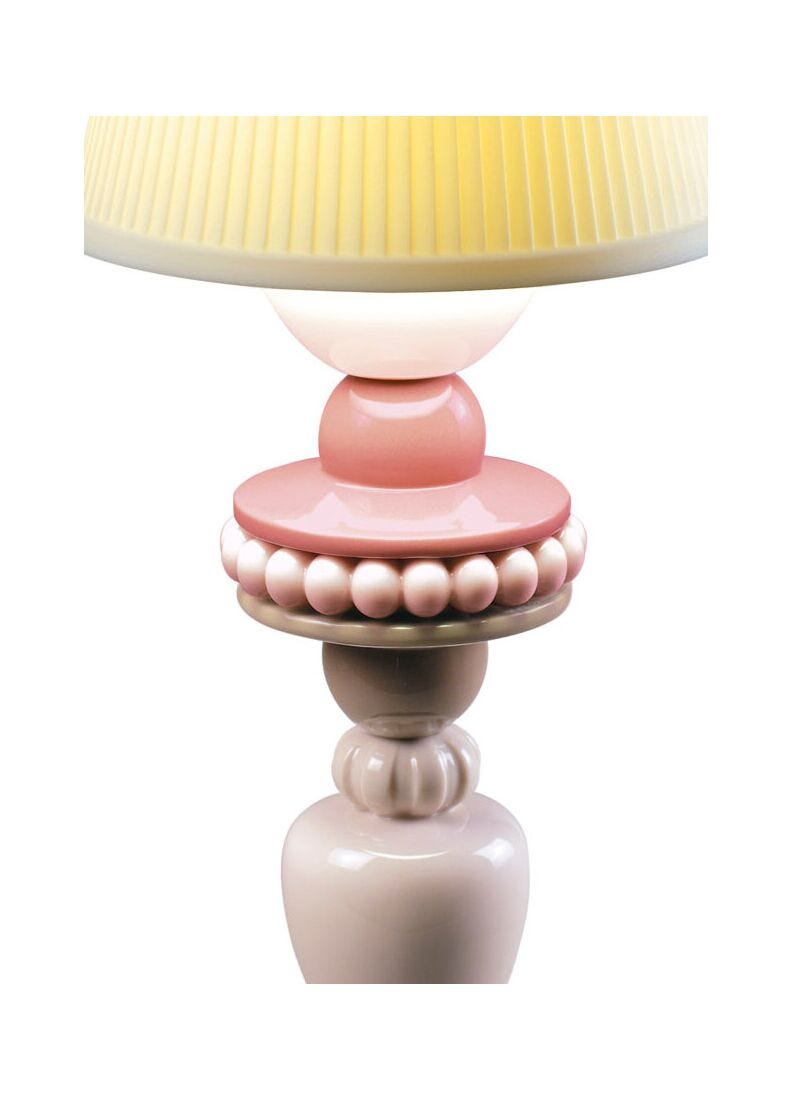 Lladro Lámpara De Mesa Firefly Sunflower. Negro