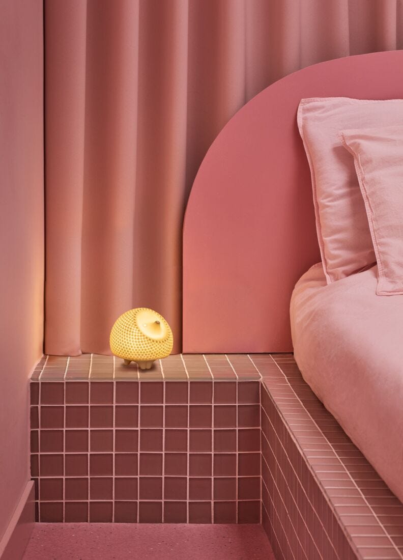 Lladro Lámpara De Mesa Inalámbrica Erizo