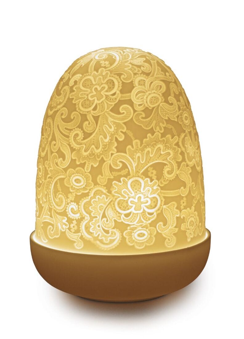 lladro Lámpara de mesa Lace Dome