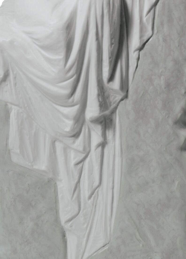 Lladro Lámpara De Mesa Mujer Contemplativa I (CE)