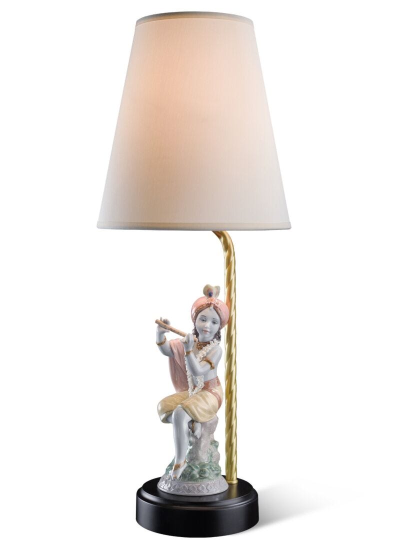 Lladro Lámpara De Mesa Pequeño Krishna (CE)