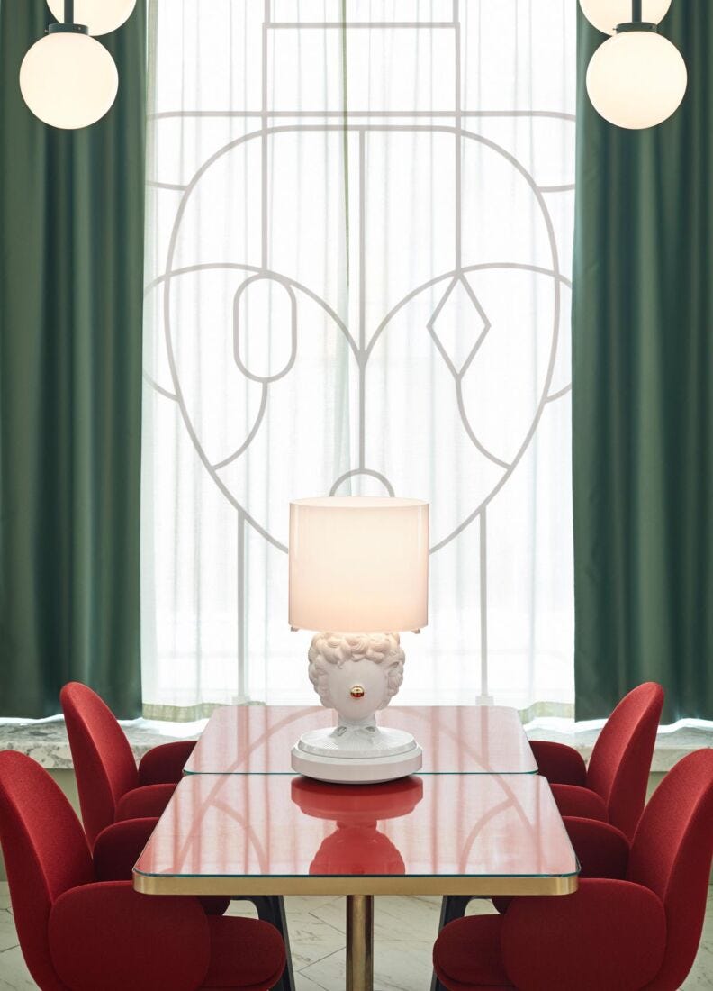 lladro Lámpara de mesa The Clown (CE)