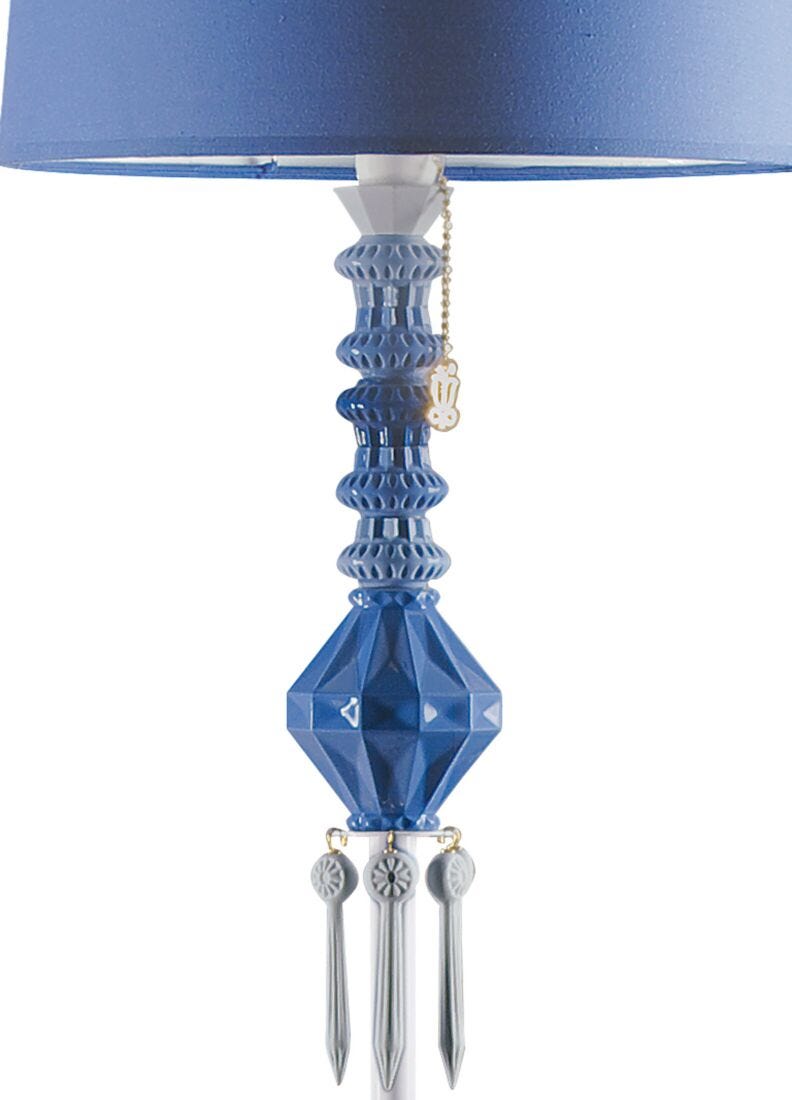 Lladro Lámpara De Pie I Belle De Nuit. Azul (CE)