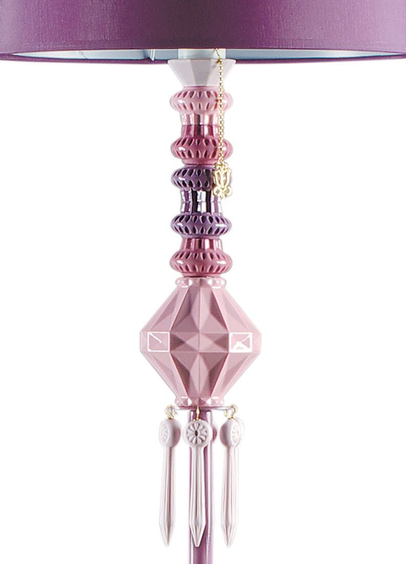 Lladro Lámpara De Pie I Belle De Nuit. Rosa (CE)