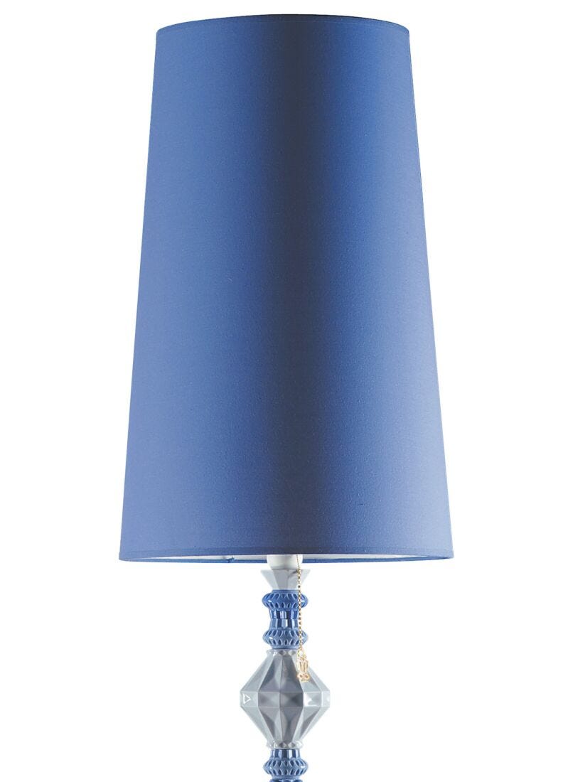 Lladro Lámpara De Pie II Belle De Nuit. Azul (CE)