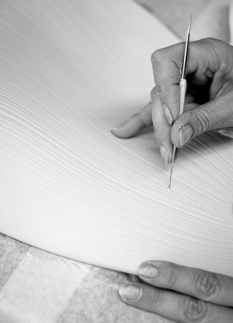 Lladro Lámpara De Pie Nightbloom. Blanco. Pequeña. (CE)