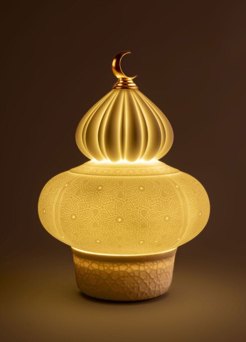 Lladro Lámpara Inalámbrica Majestic Nights (cava)