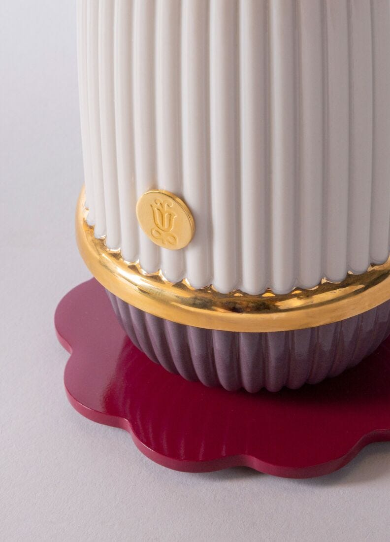 Lladro Lámpara Kokeshi - Crema