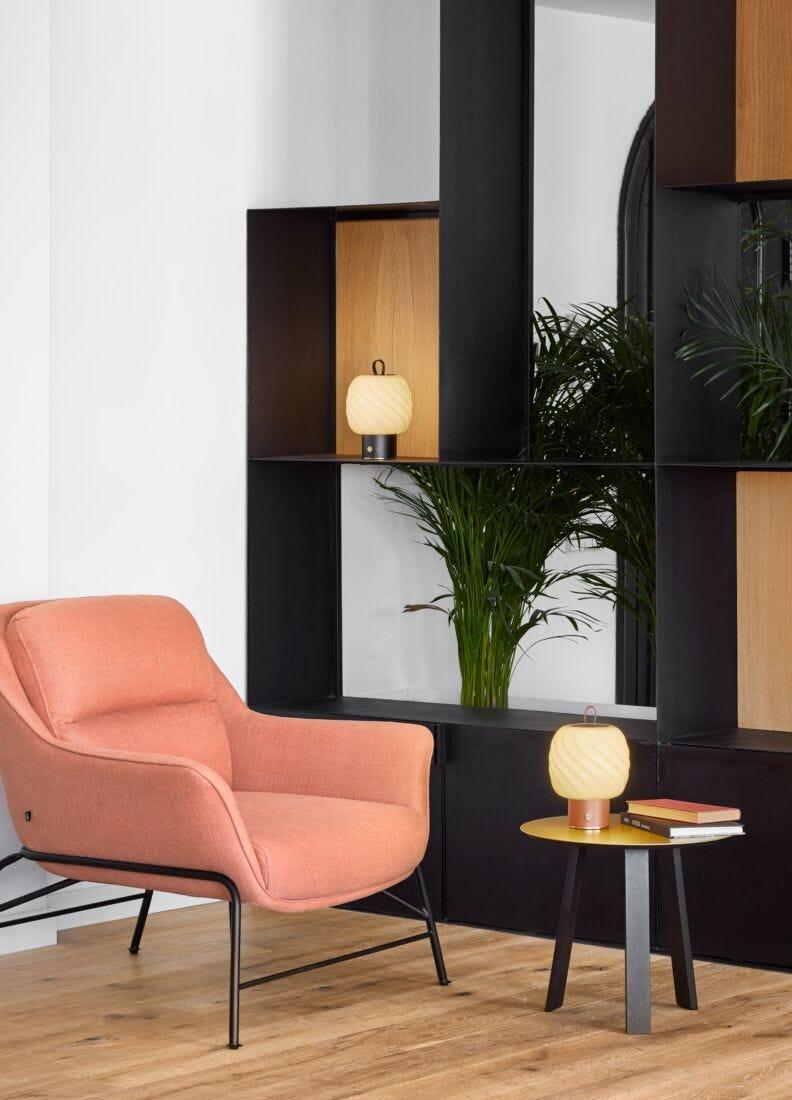 Lladro Lámpara Portátil Ice Cream. Mediana. Cuero