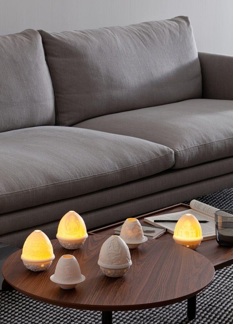 Lladro Litofania Renacimiento Con Plato