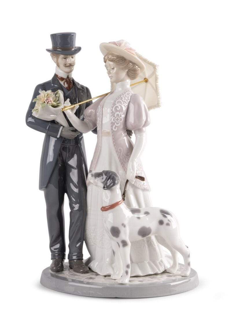 lladro Paseo romántico