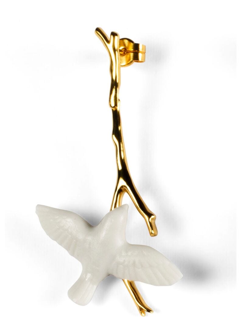 Lladro Pendientes Largos Magic Forest Tipo 35