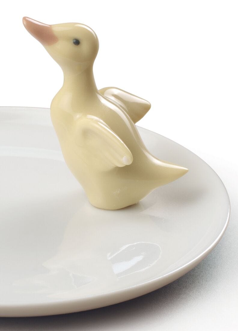 Lladro Plato Pato