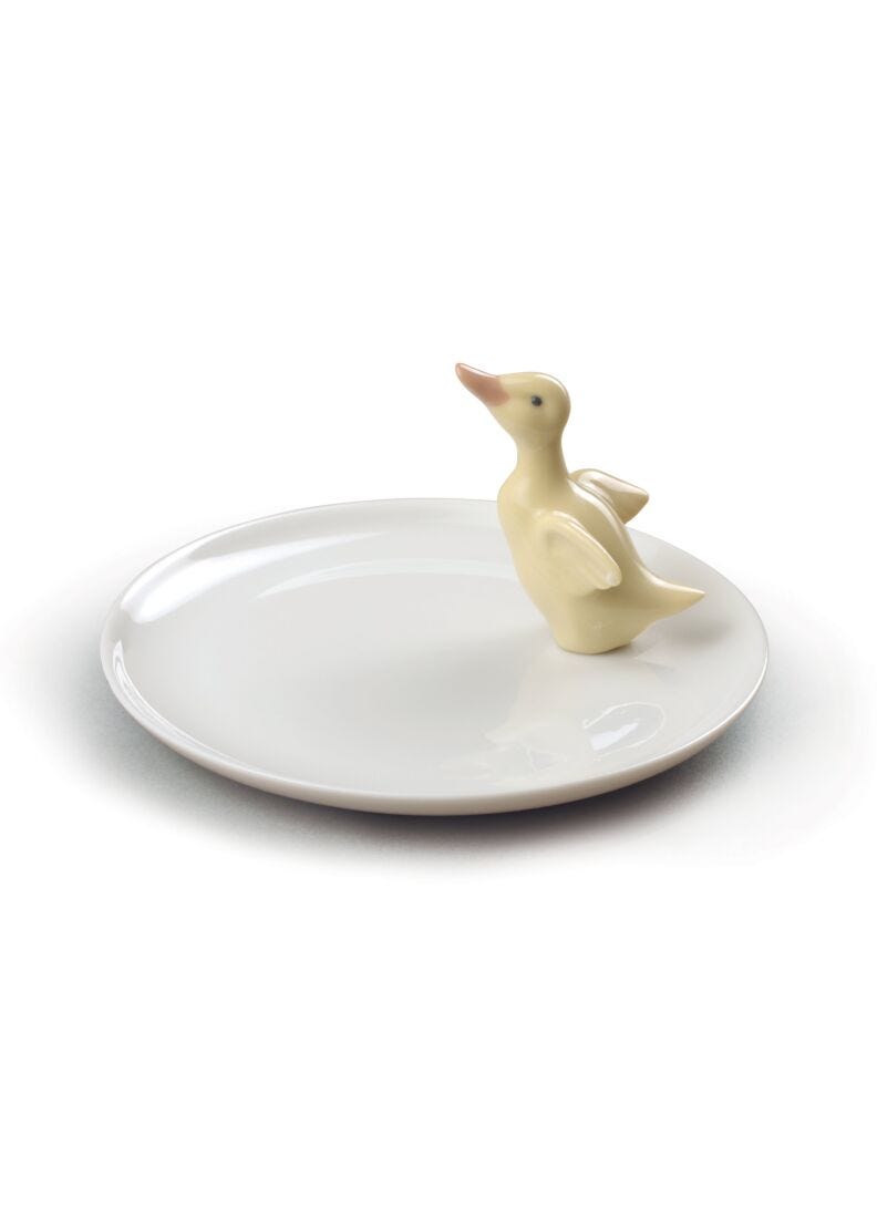 lladro Plato Pato