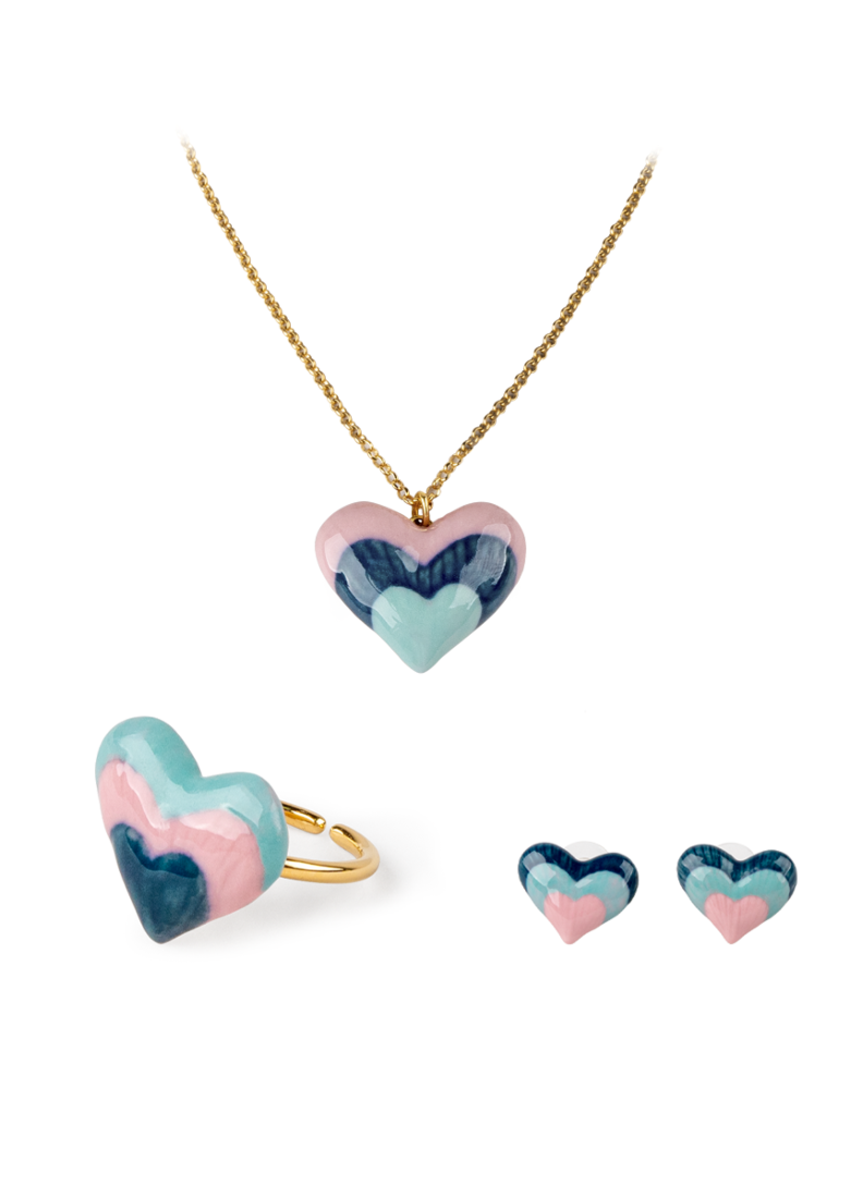 lladro Rainbow 3 pieces Set