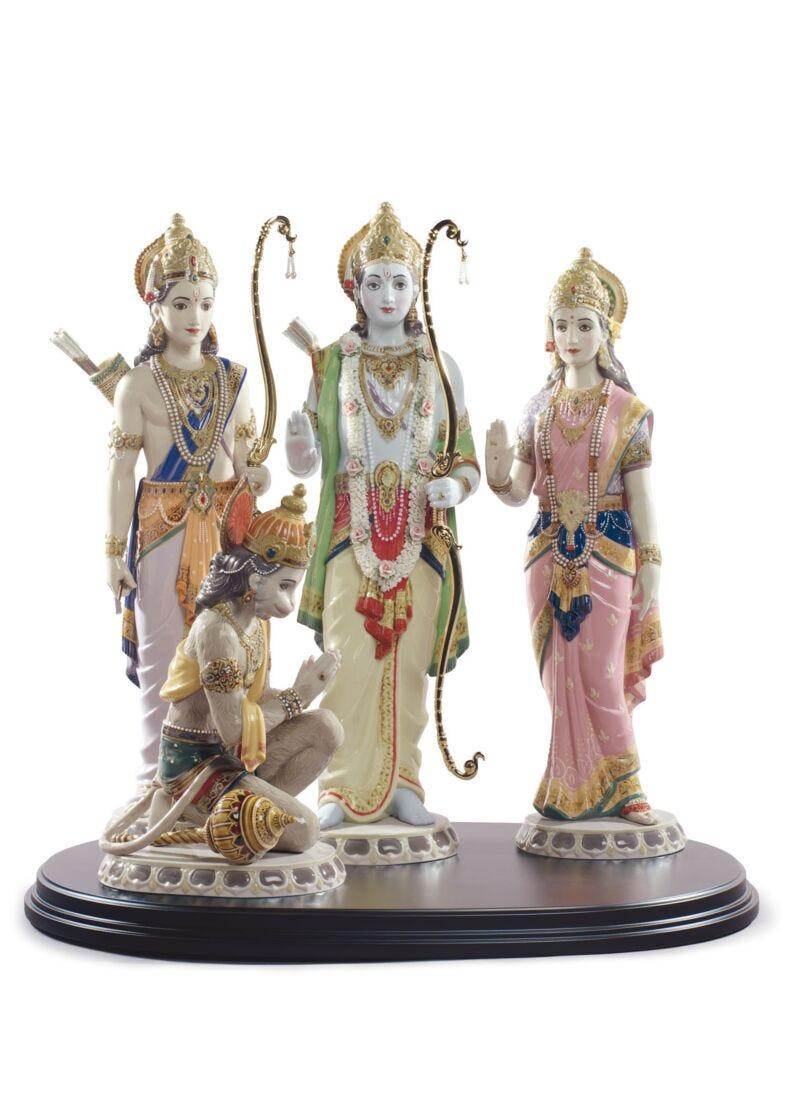 lladro Ram Darbar Set