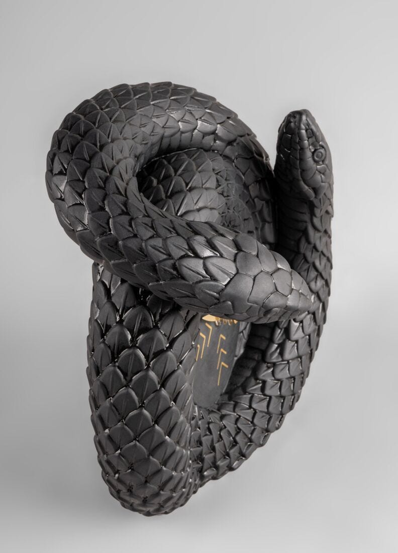 Lladro Reloj Snakes