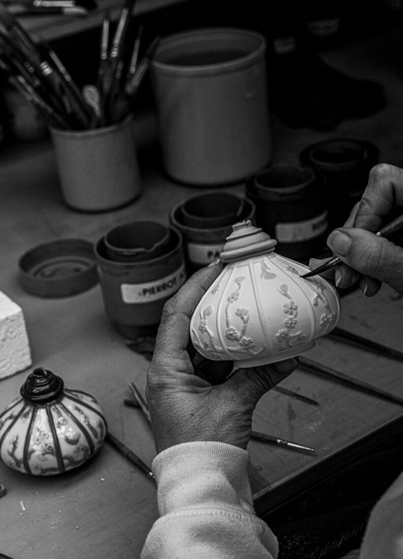 Lladro Set 2 Faroles Japoneses