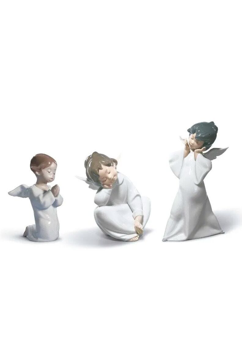 lladro Set Angels 1