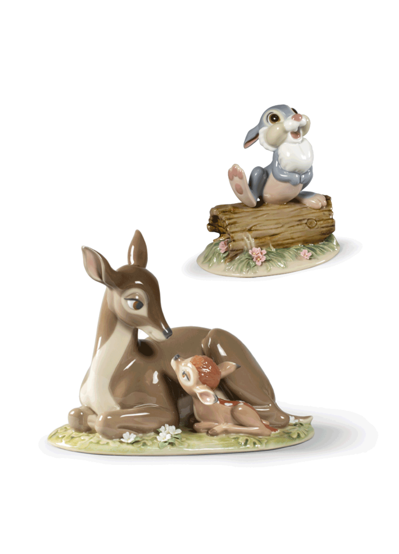 Lladro Set Bambi