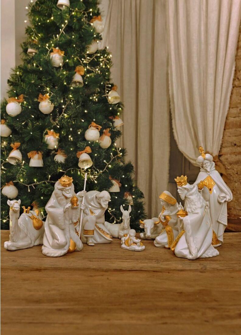 Lladro Set Buey Y Burro