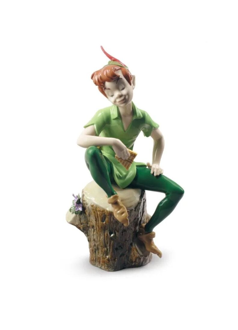 Lladro Set Peter Pan