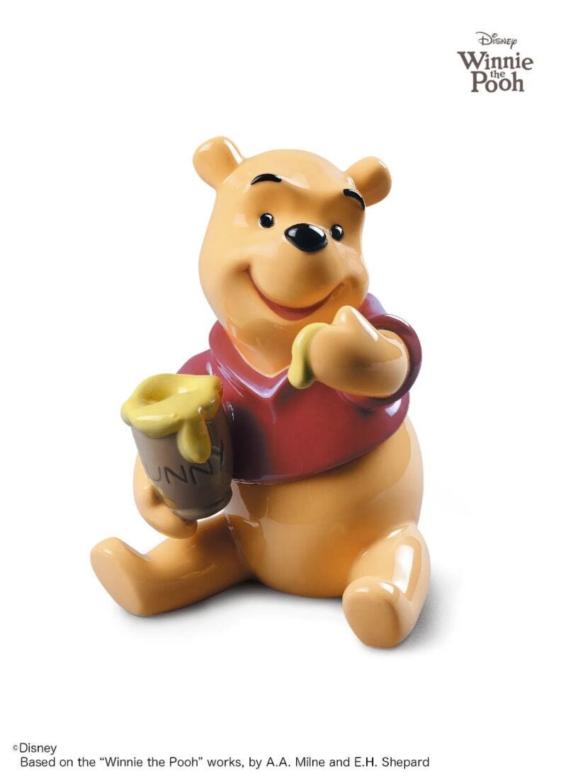 Lladro Set Pooh Y Piglet