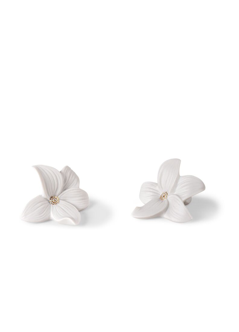 Lladro Set Posapalillos Lilium