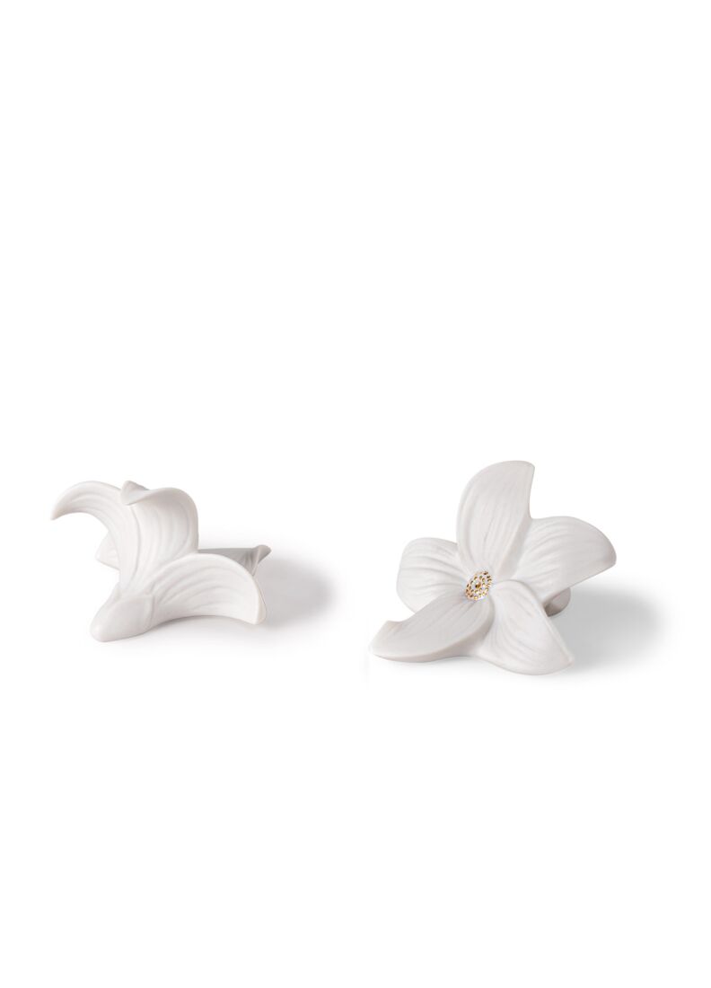 Lladro Set Posapalillos Lilium