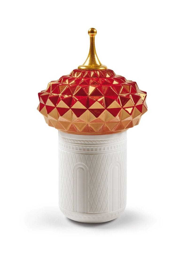 lladro Set Red 1001 Candles