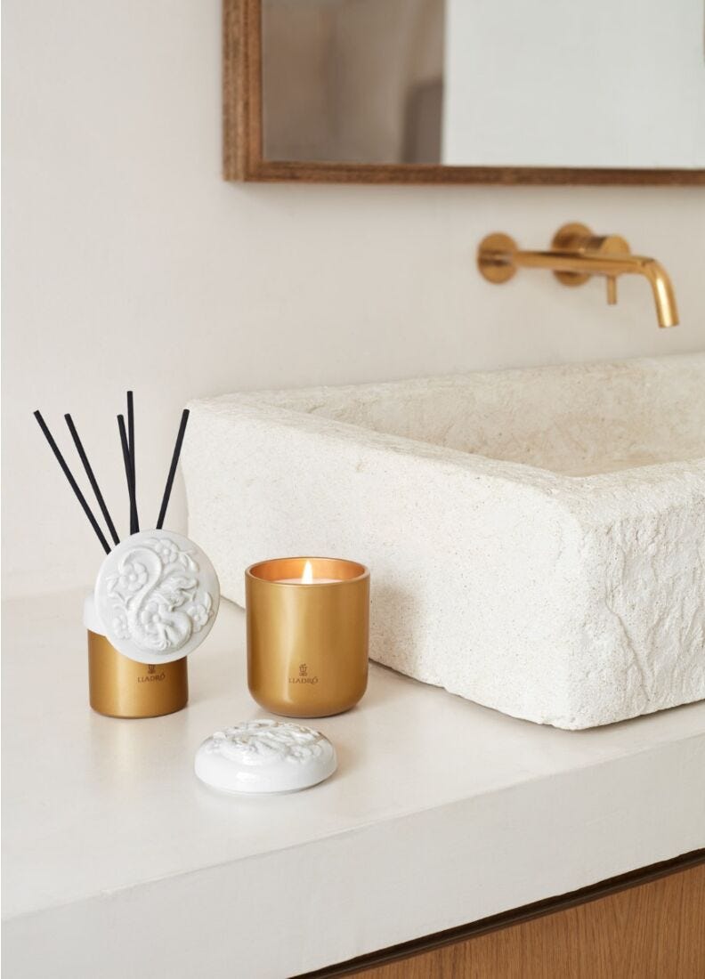 Lladro Set Redwood Fire