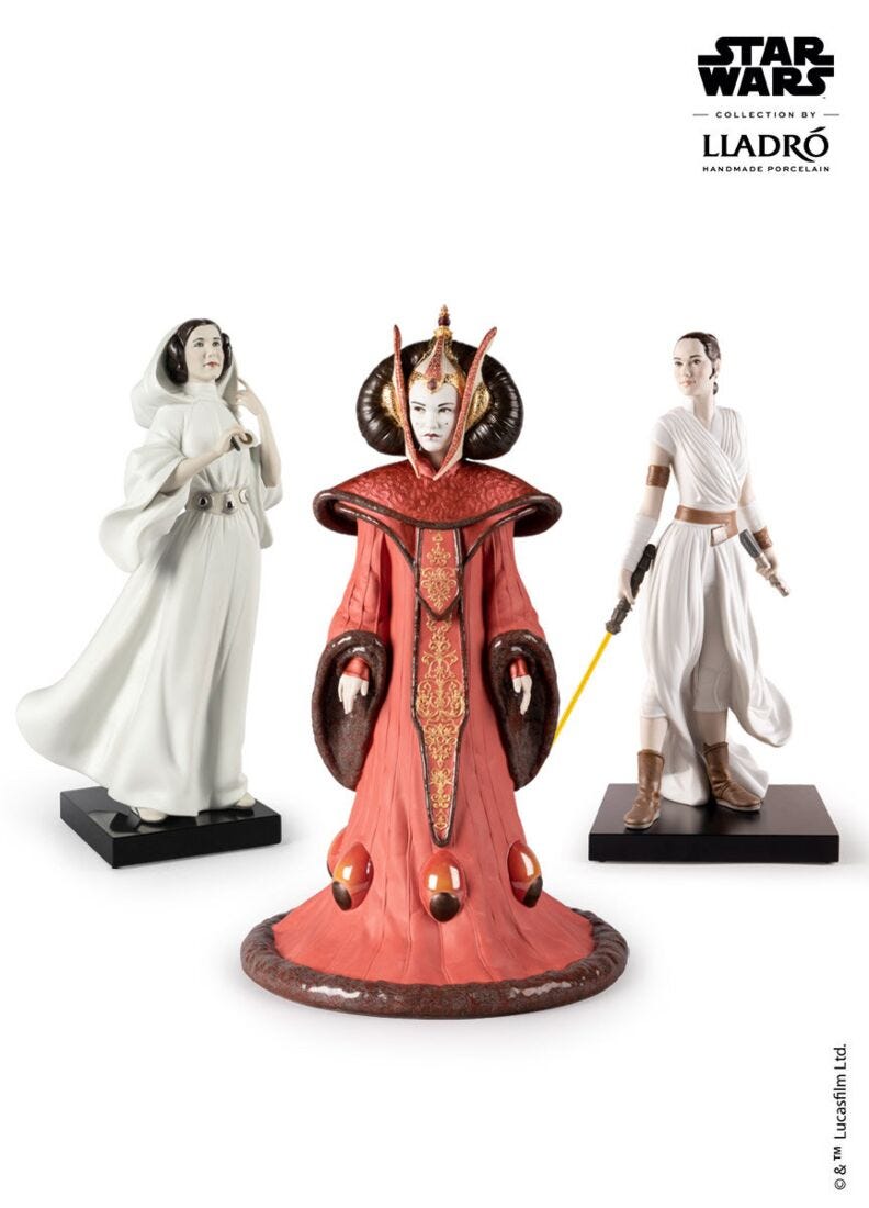 Lladro Set Star Wars