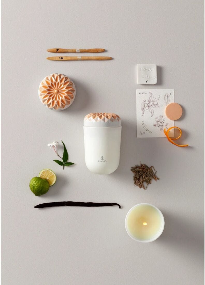 Lladro Set Vela Echoes Of Nature