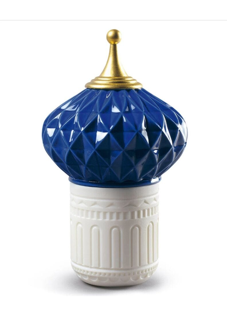 Lladro Set Velas Azules 1001 Luces