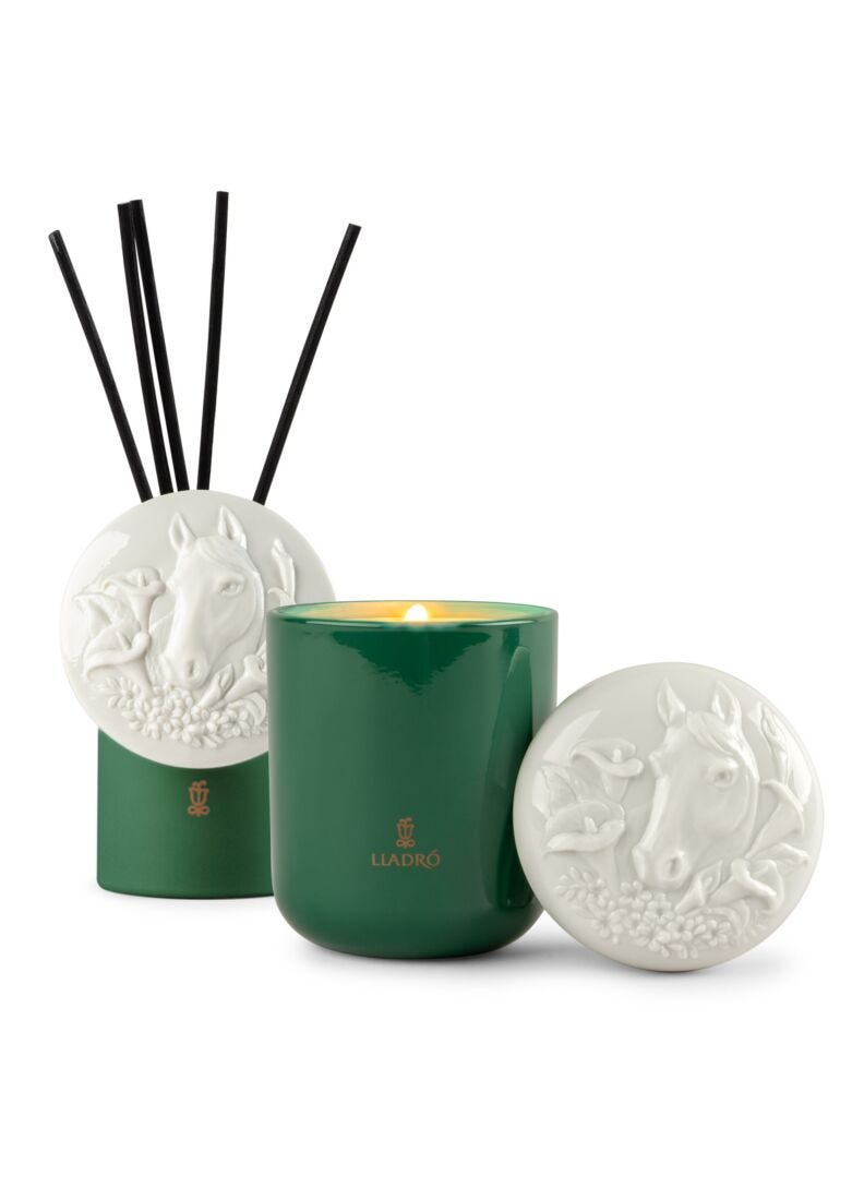 Lladro Vela Caballo - Jardines De Valencia