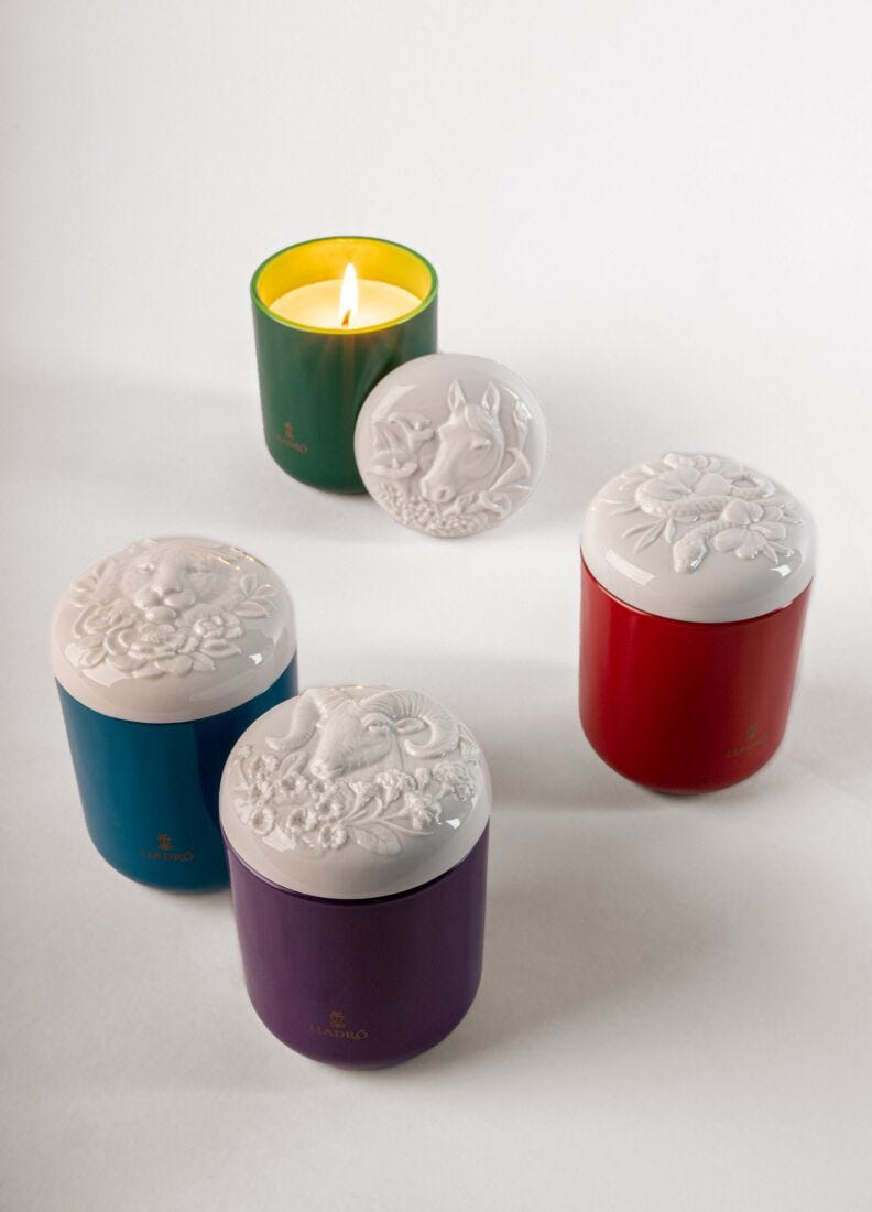 Lladro Vela Cabra - En El Prado