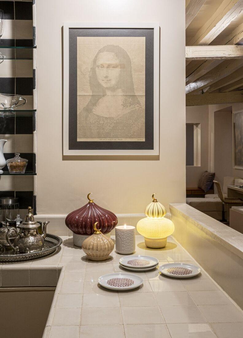 Lladro Vela Majestic Nights - Oriente Secreto (crema)