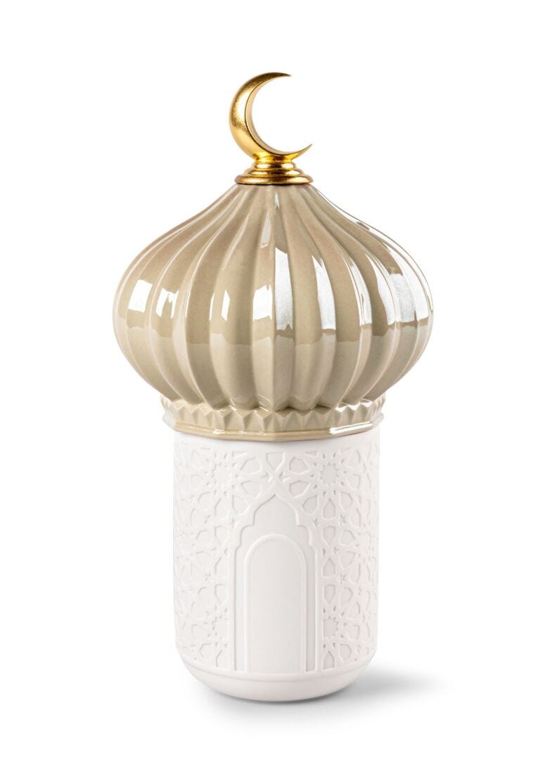 lladro Vela Majestic Nights - Oriente Secreto (crema)